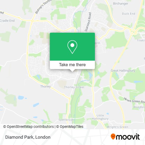 Diamond Park map