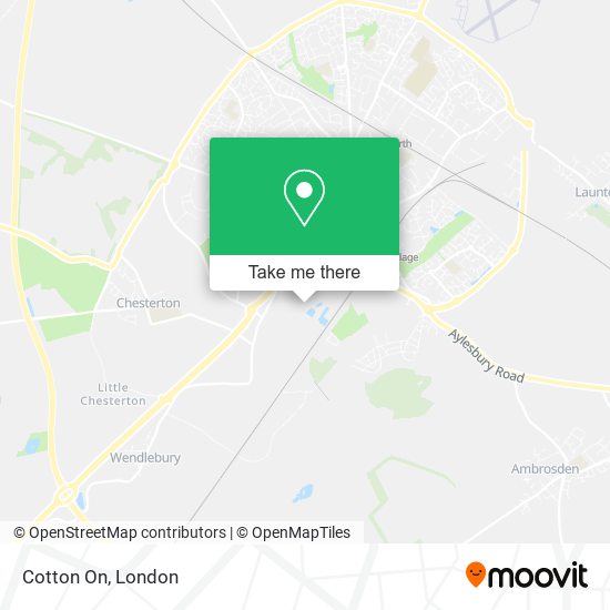 Cotton On map