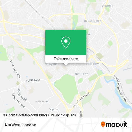 NatWest map