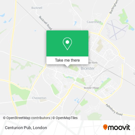 Centurion Pub map