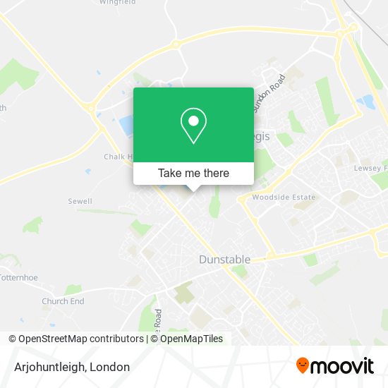 Arjohuntleigh map