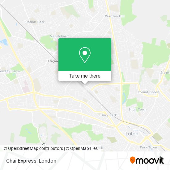 Chai Express map