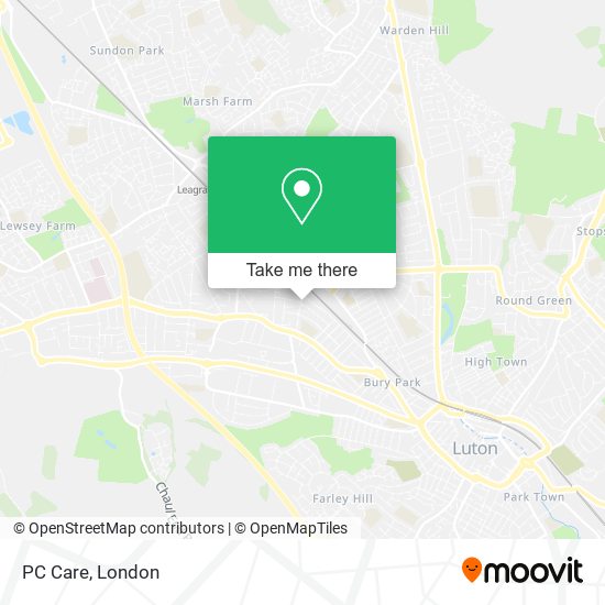PC Care map