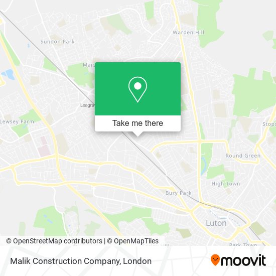 Malik Construction Company map