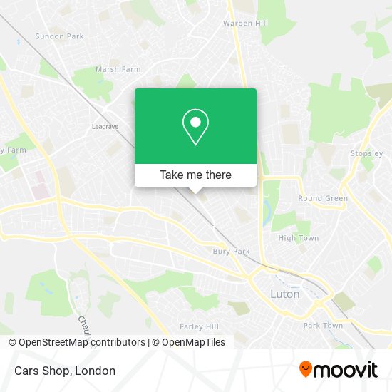 Cars Shop map