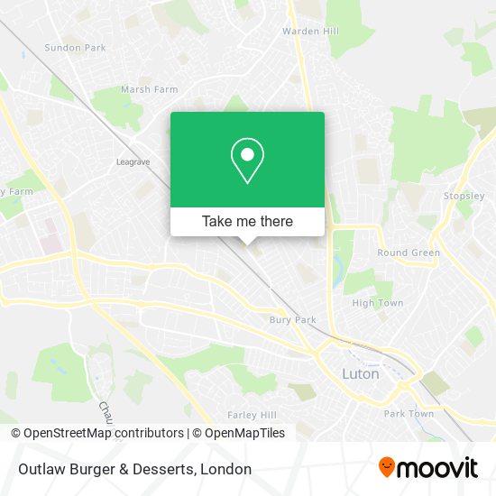 Outlaw Burger & Desserts map