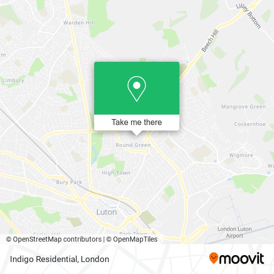 Indigo Residential map