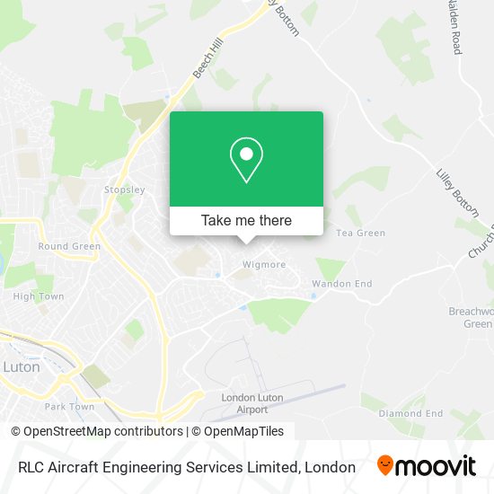 RLC Aircraft Engineering Services Limited map