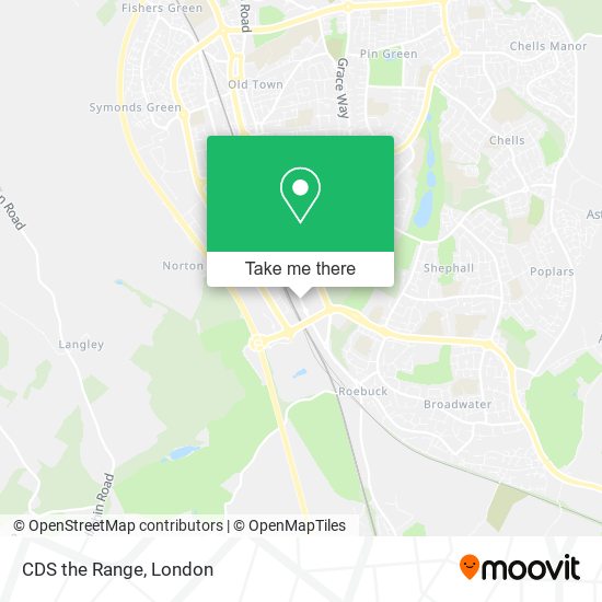CDS the Range map