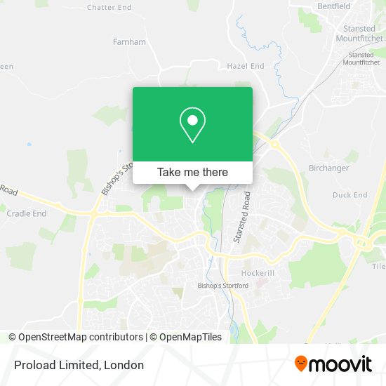 Proload Limited map