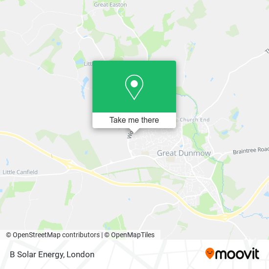B Solar Energy map