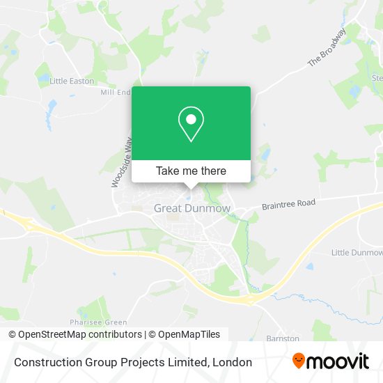 Construction Group Projects Limited map