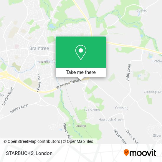 STARBUCKS map