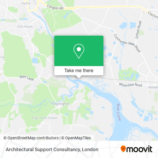 Architectural Support Consultancy map