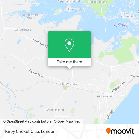 Kirby Cricket Club map