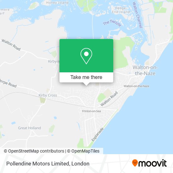 Pollendine Motors Limited map