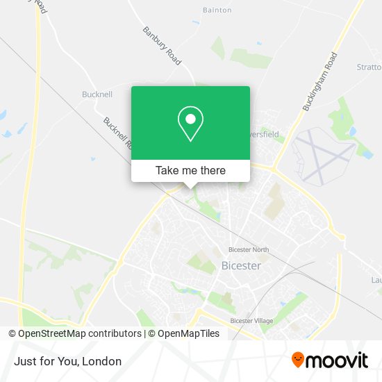 Just for You map