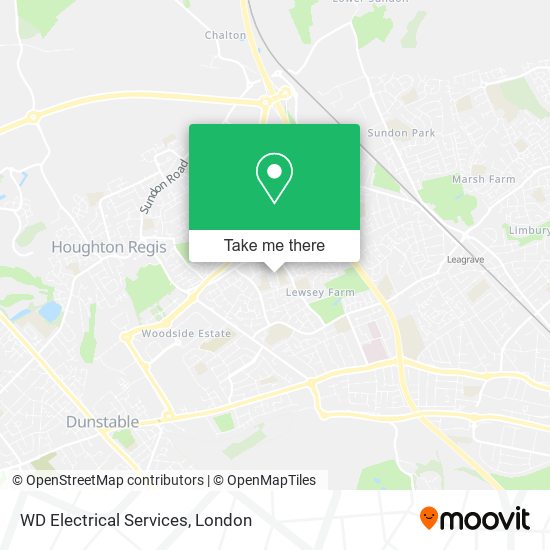 WD Electrical Services map