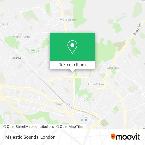 Majestic Sounds map