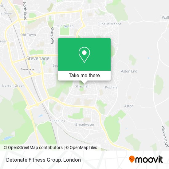 Detonate Fitness Group map