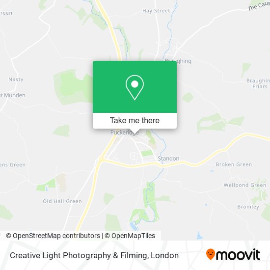Creative Light Photography & Filming map