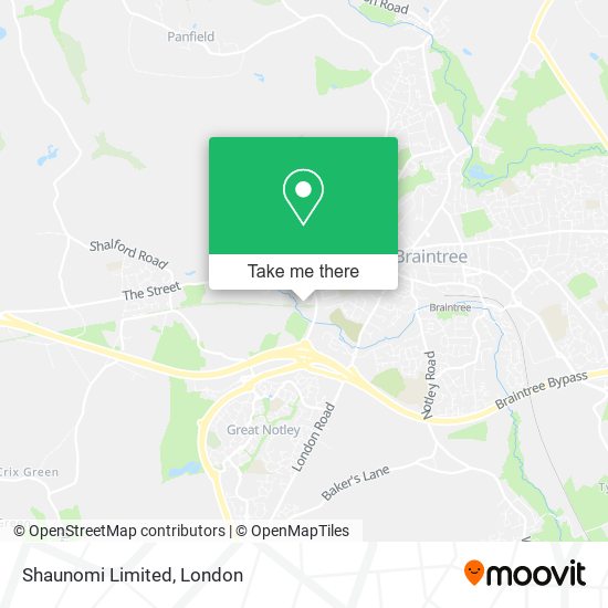 Shaunomi Limited map