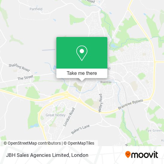JBH Sales Agencies Limited map