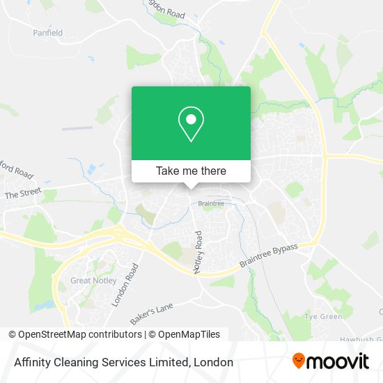 Affinity Cleaning Services Limited map