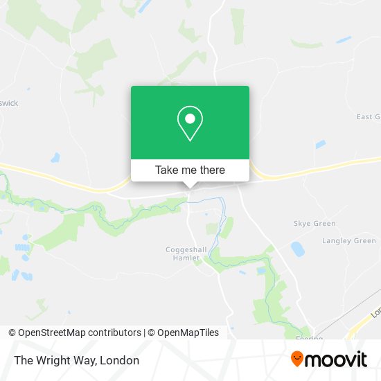 The Wright Way map