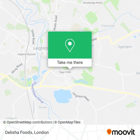 Delisha Foods map