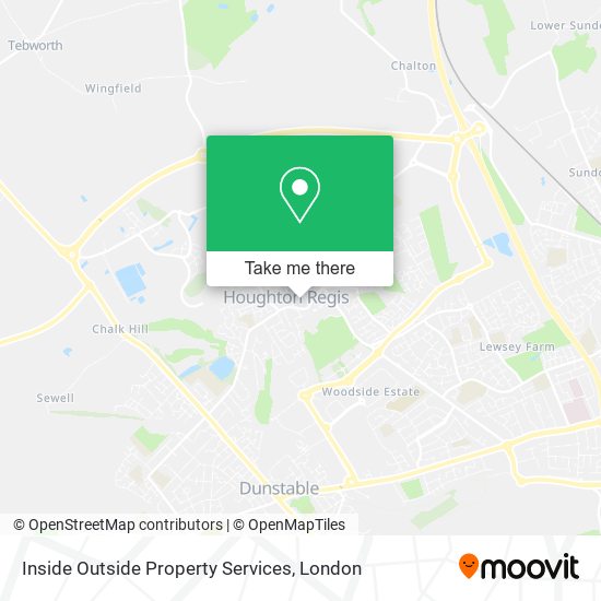 Inside Outside Property Services map
