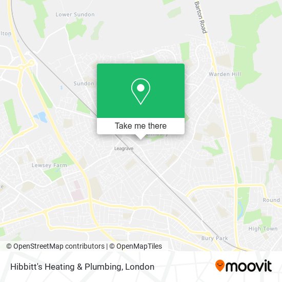 Hibbitt's Heating & Plumbing map