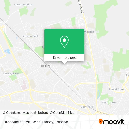 Accounts First Consultancy map