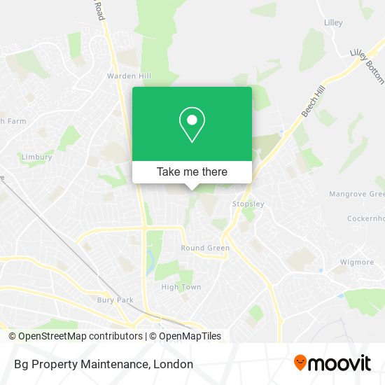 Bg Property Maintenance map