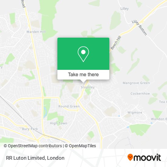RR Luton Limited map