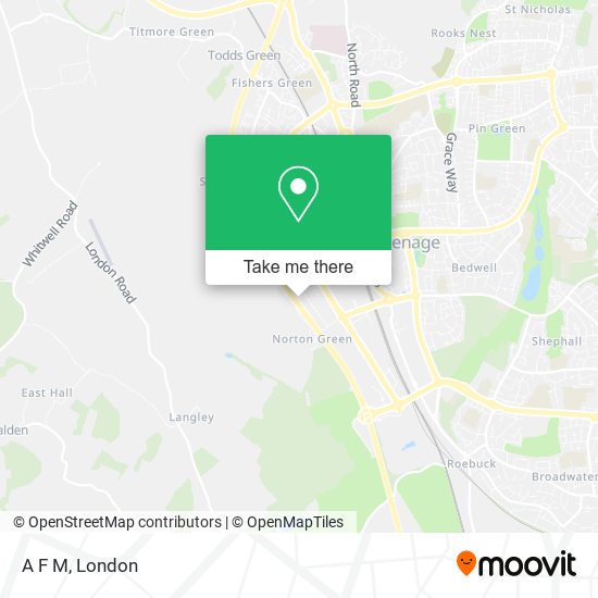 A F M map