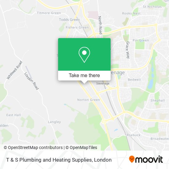 T & S Plumbing and Heating Supplies map