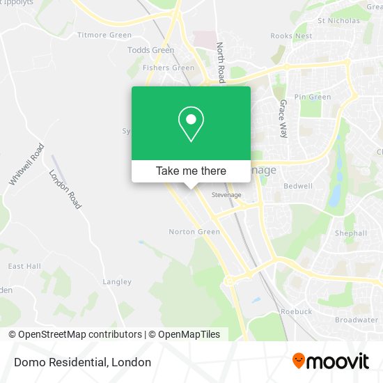 Domo Residential map
