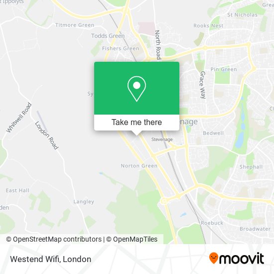 Westend Wifi map