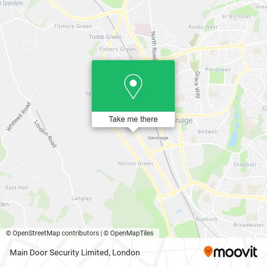 Main Door Security Limited map