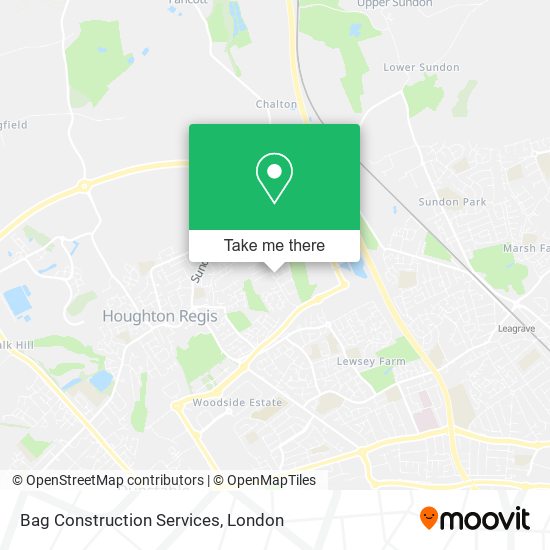 Bag Construction Services map