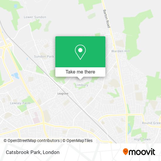 Catsbrook Park map