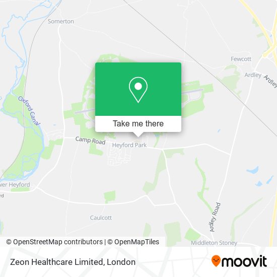 Zeon Healthcare Limited map