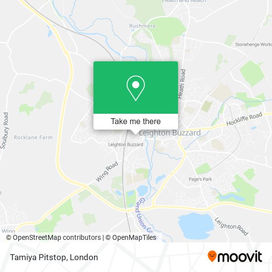 Tamiya Pitstop map