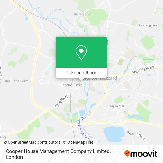 Cooper House Management Company Limited map