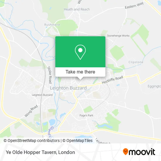 Ye Olde Hopper Tavern map