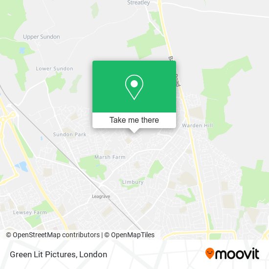 Green Lit Pictures map