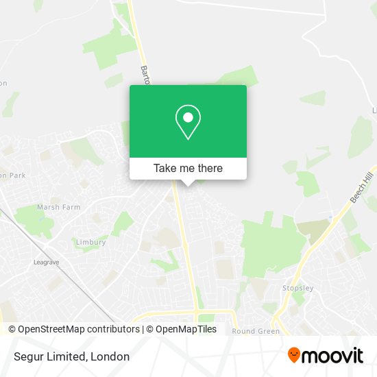 Segur Limited map