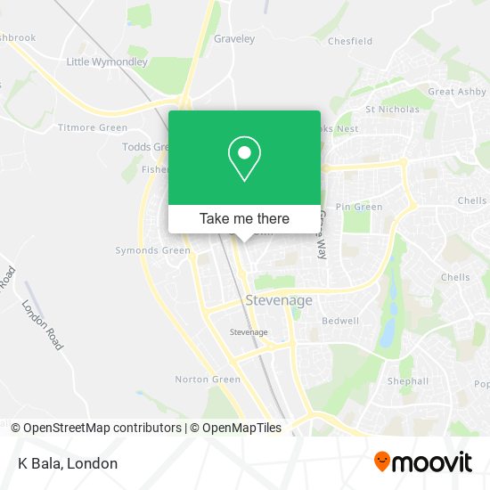 K Bala map