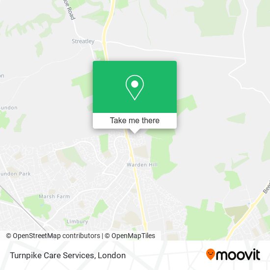 Turnpike Care Services map